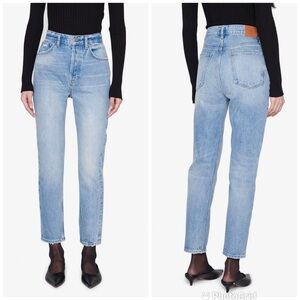 Anine Bing Sonya High Rise Ankle Slim Jeans in Blue reservoir New with Tags!
